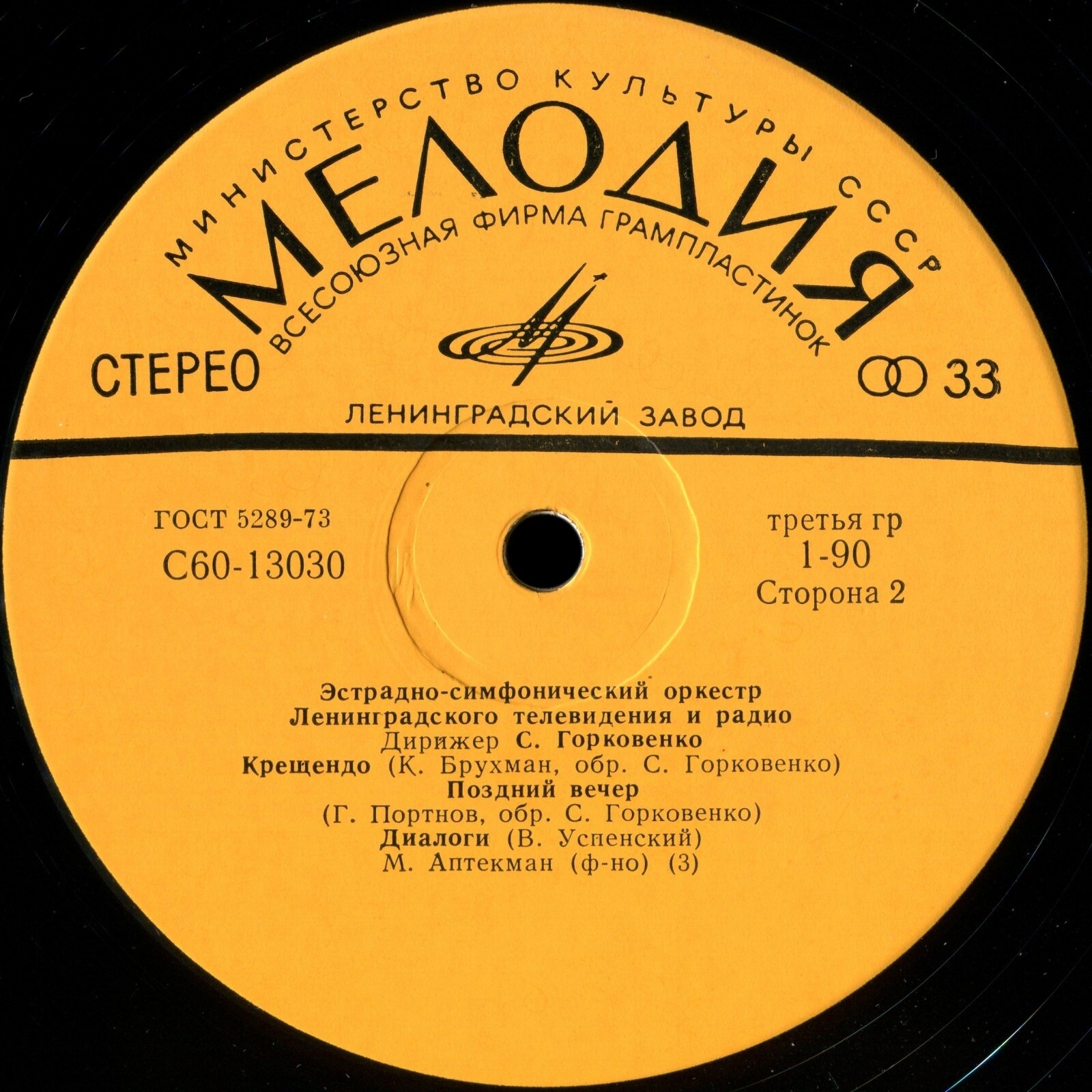 Эстрадно-симфонический оркестр Ленинградского телевидения и радио