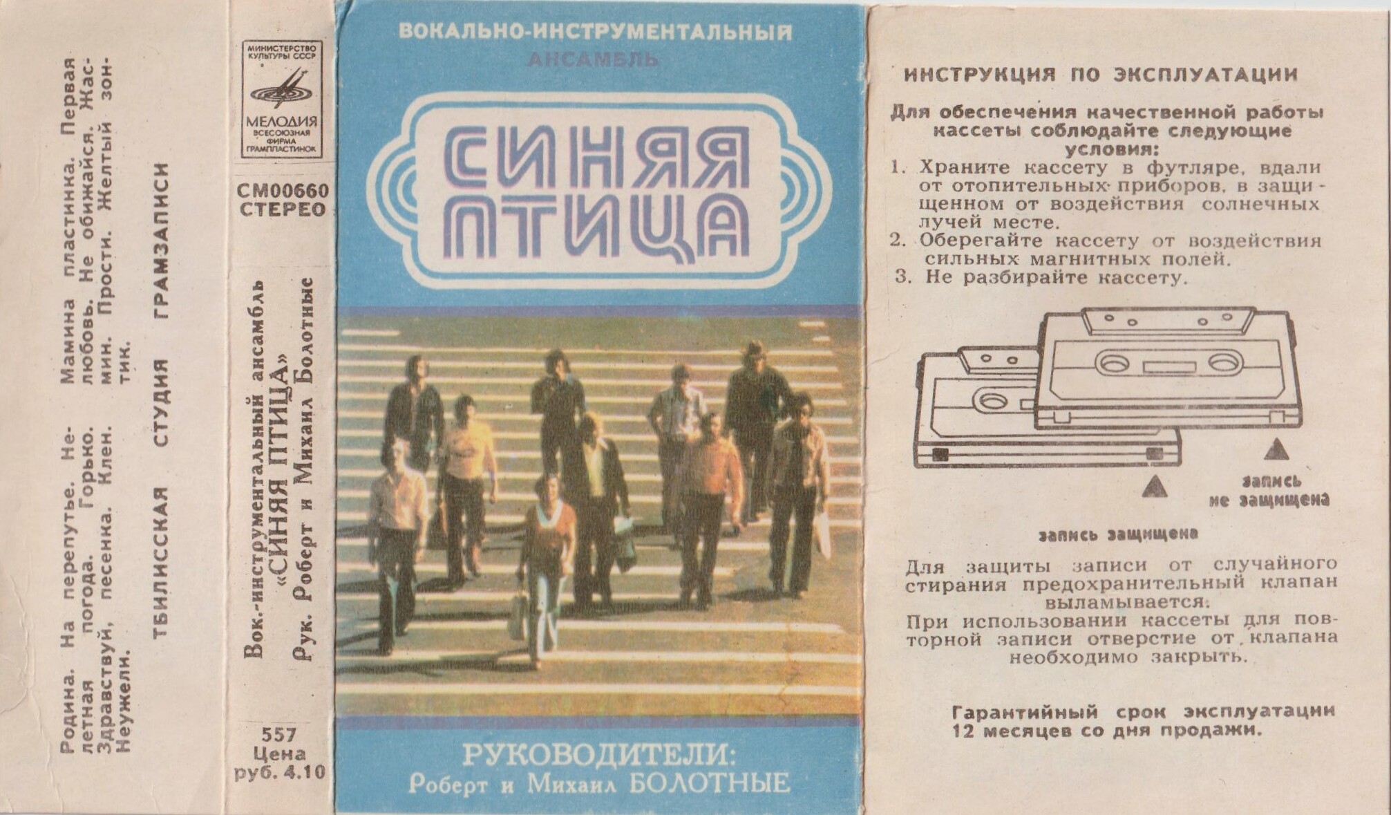 Вокально-инструментальный ансамбль "Синяя птица"