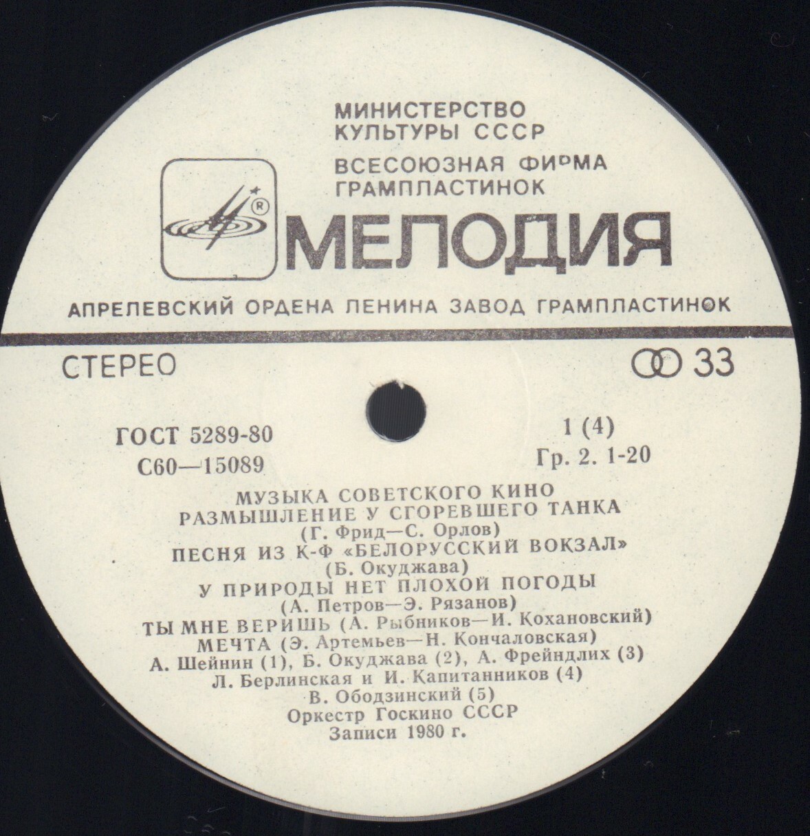 Музыка советского кино