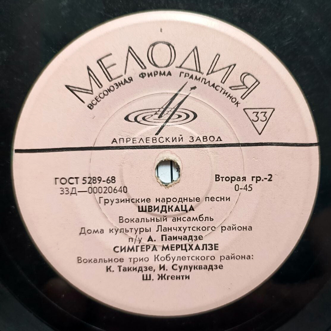 Грузинские народные песни