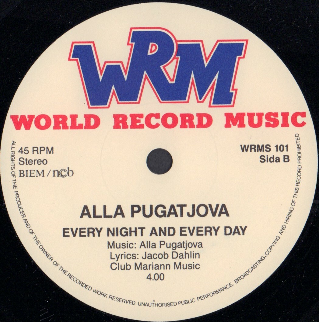 Alla Pugatjova. Superman / Every Night And Every Day