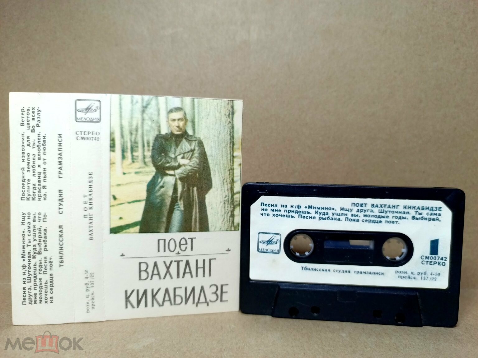 Поёт Вахтанг Кикабидзе