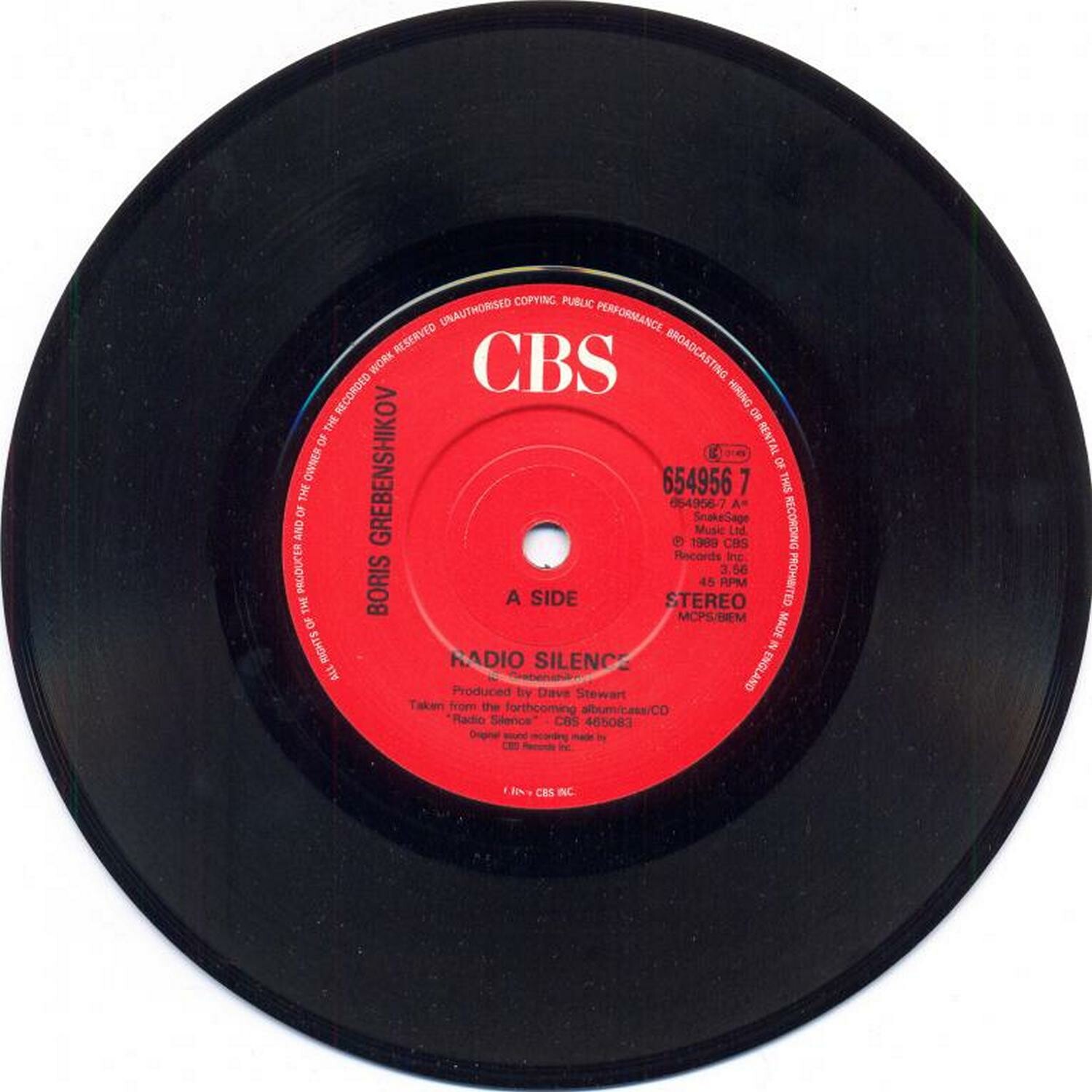 Boris Grebenshikov. «Radio Silence»