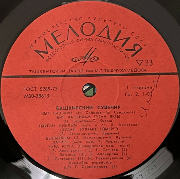 БАШКИРСКИЙ СУВЕНИР