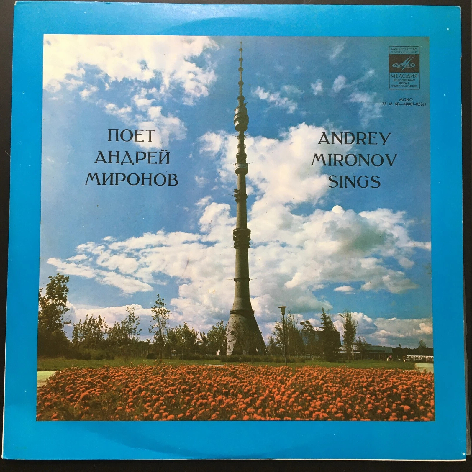 Поет Андрей Миронов