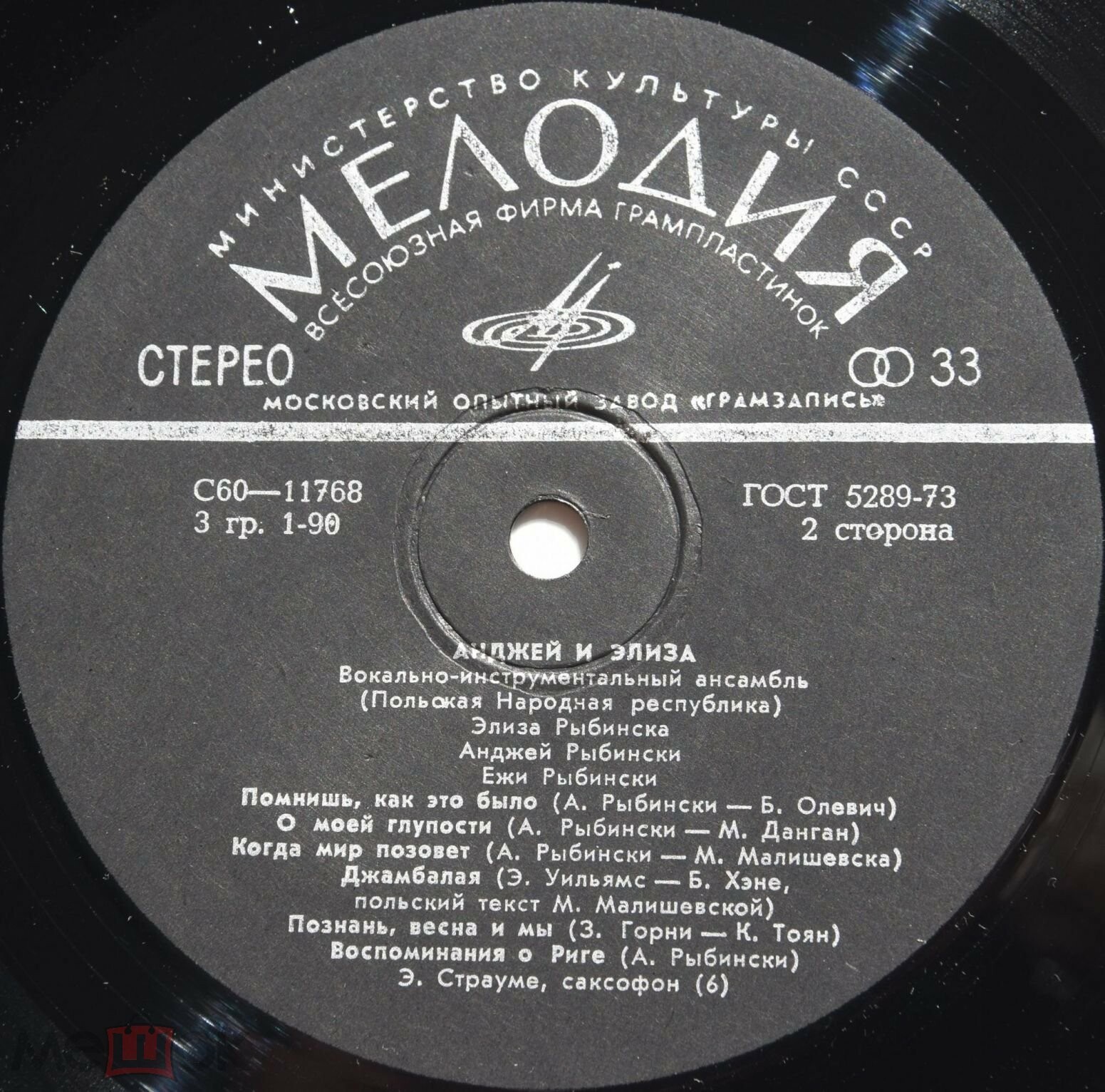 Вокально-инструментальный ансамбль "Анджей и Элиза" (Польша)