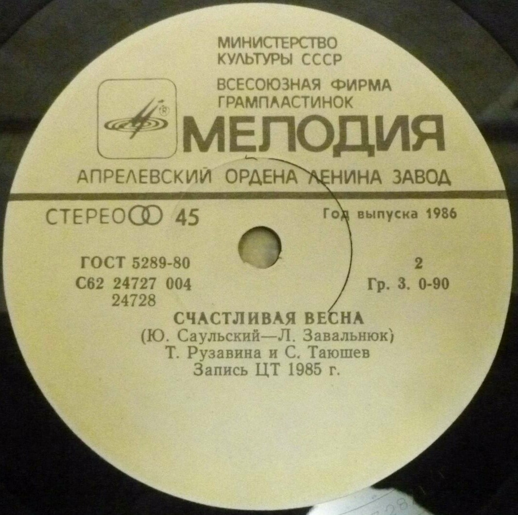 По вашим письмам - Краешек зари / Счастливая весна