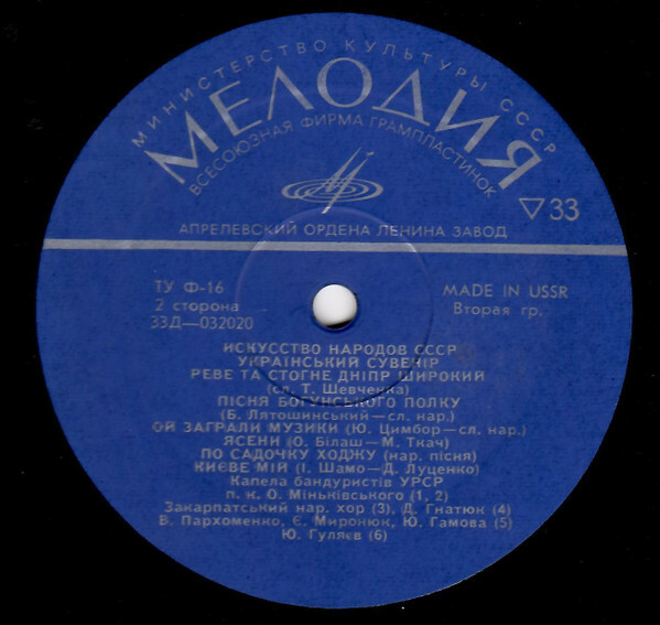 Искусство народов СССР. УКРАИНСКИЙ СУВЕНИР