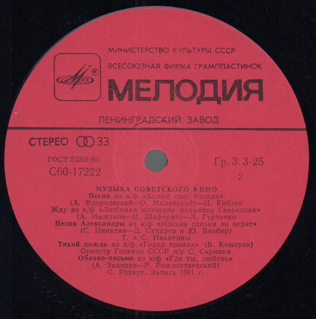 Музыка советского кино