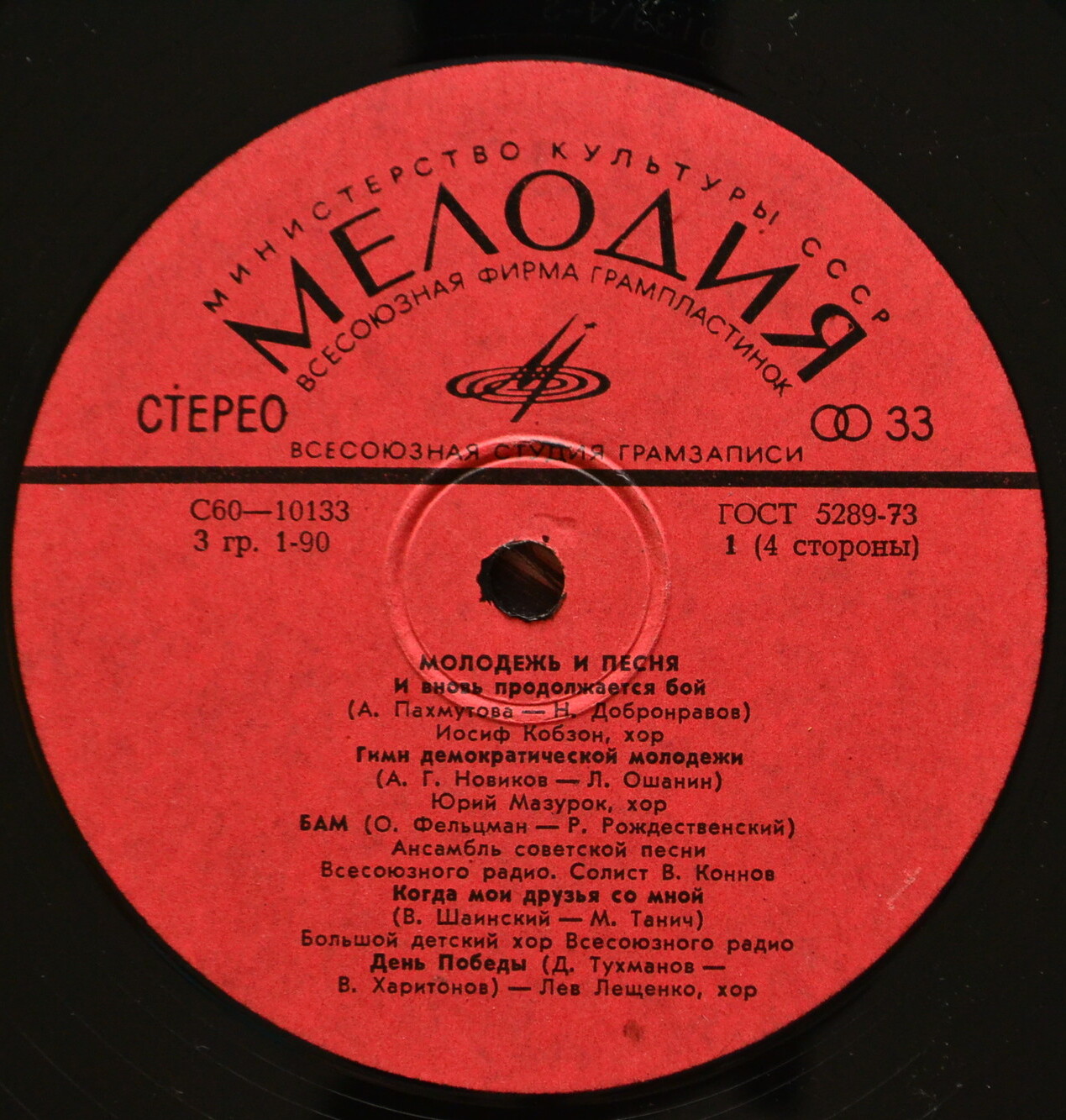 Молодежь и песня