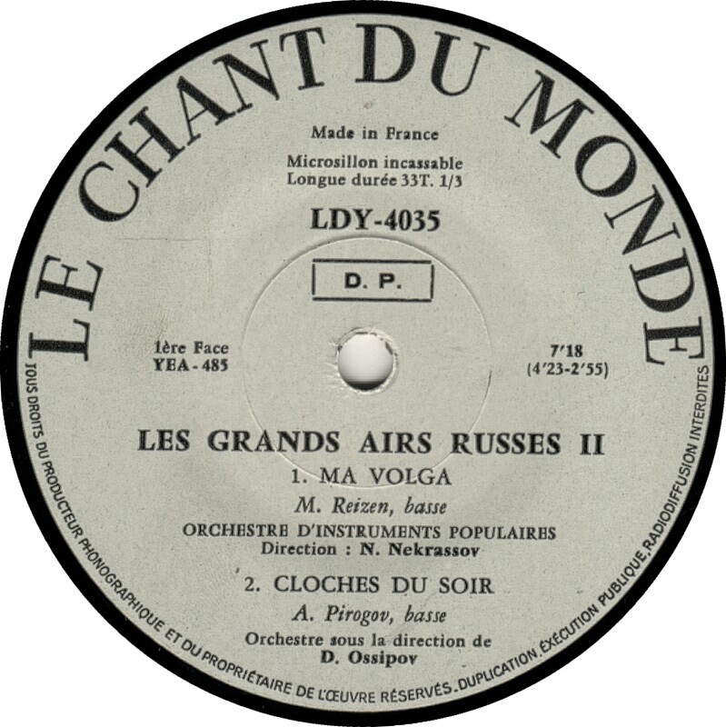 Les grands airs Russes №2