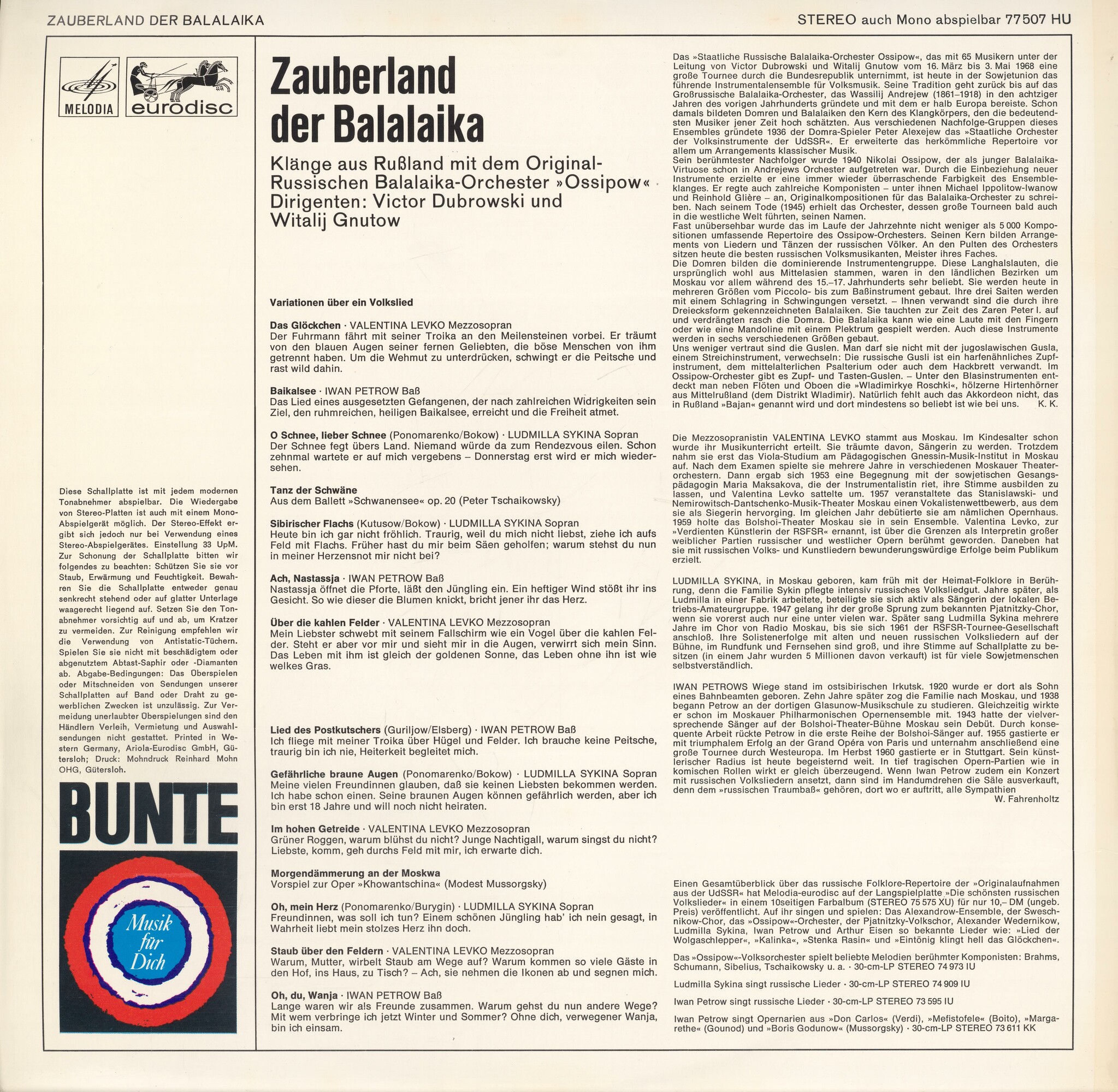 Zauberland der Balalaika