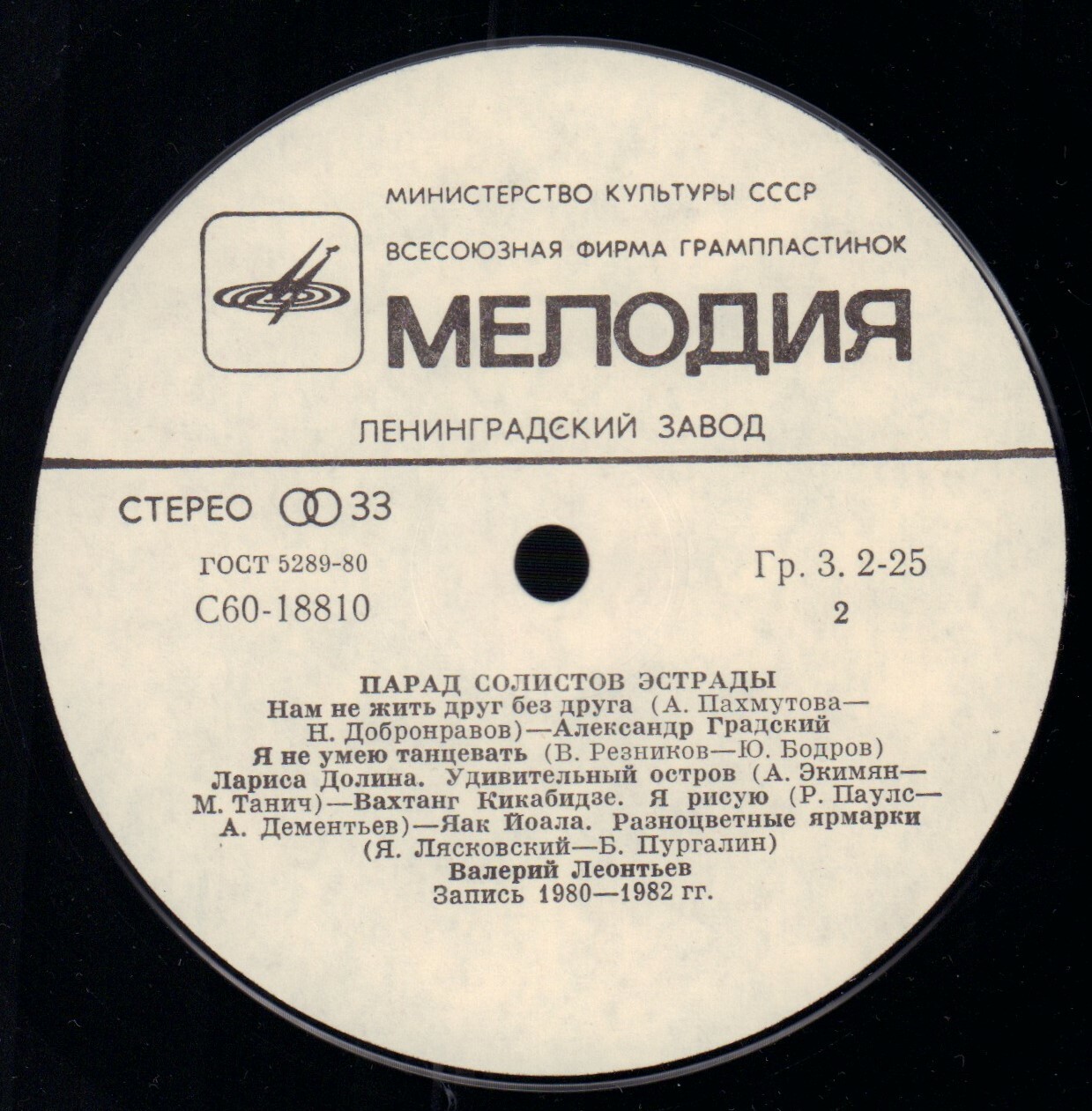 Парад солистов эстрады (1)