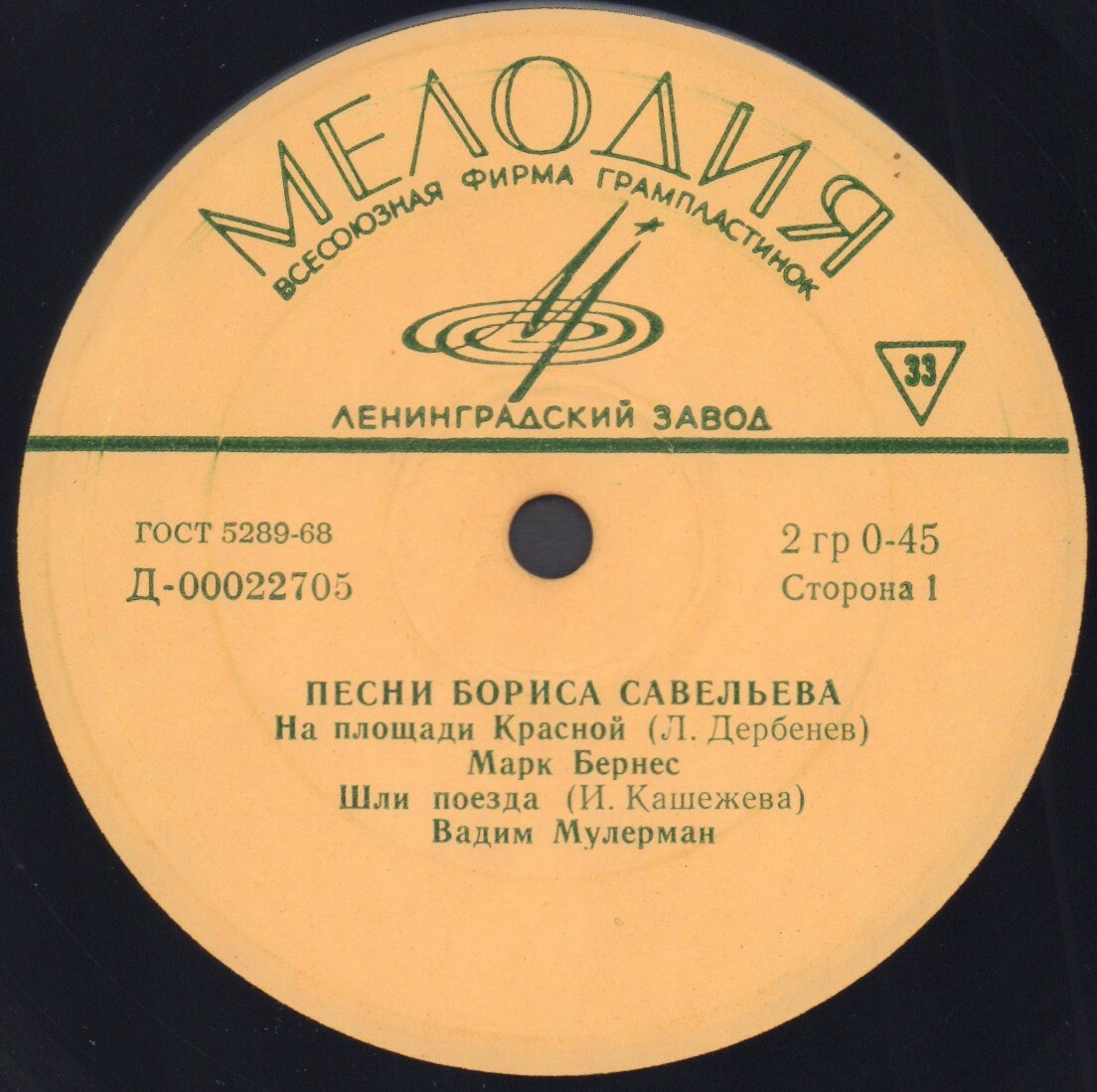 Песни Бориса Савельева