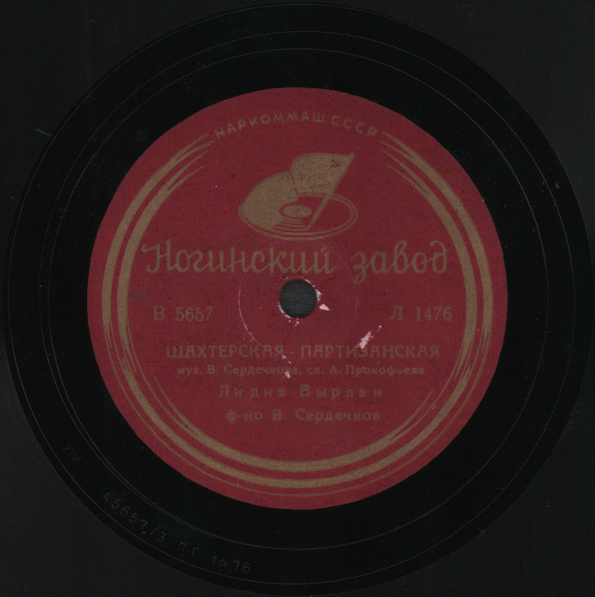 Лидия Вырлан – Шахтёрская партизанская / Мать