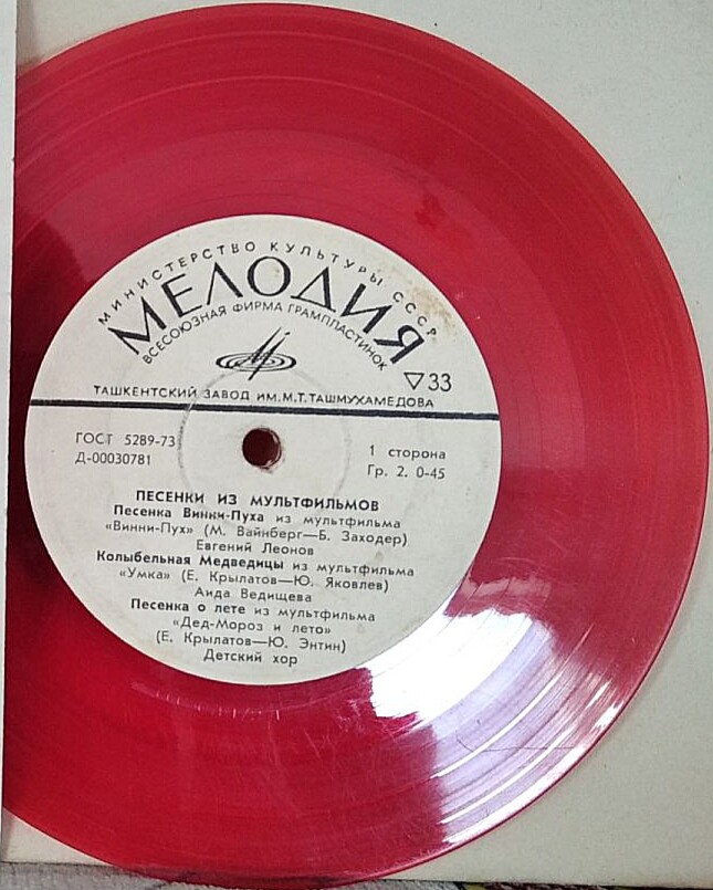 Песенки из мультфильмов
