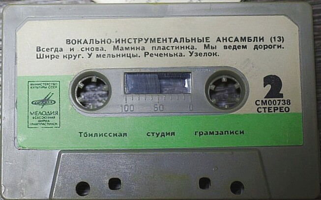 Вокально-инструментальные ансамбли (13)