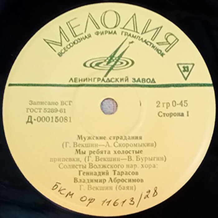 Солисты Волжского народного хора