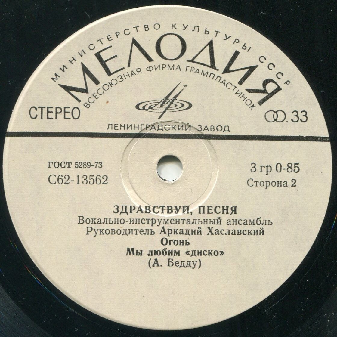 ВИА «Здравствуй, песня»