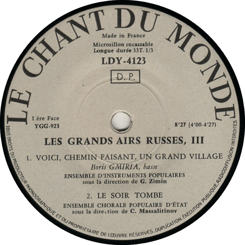 Les grands airs Russes №3