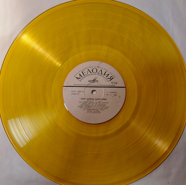 Поёт Зейнаб Ханларова. Песни А. Тагиева