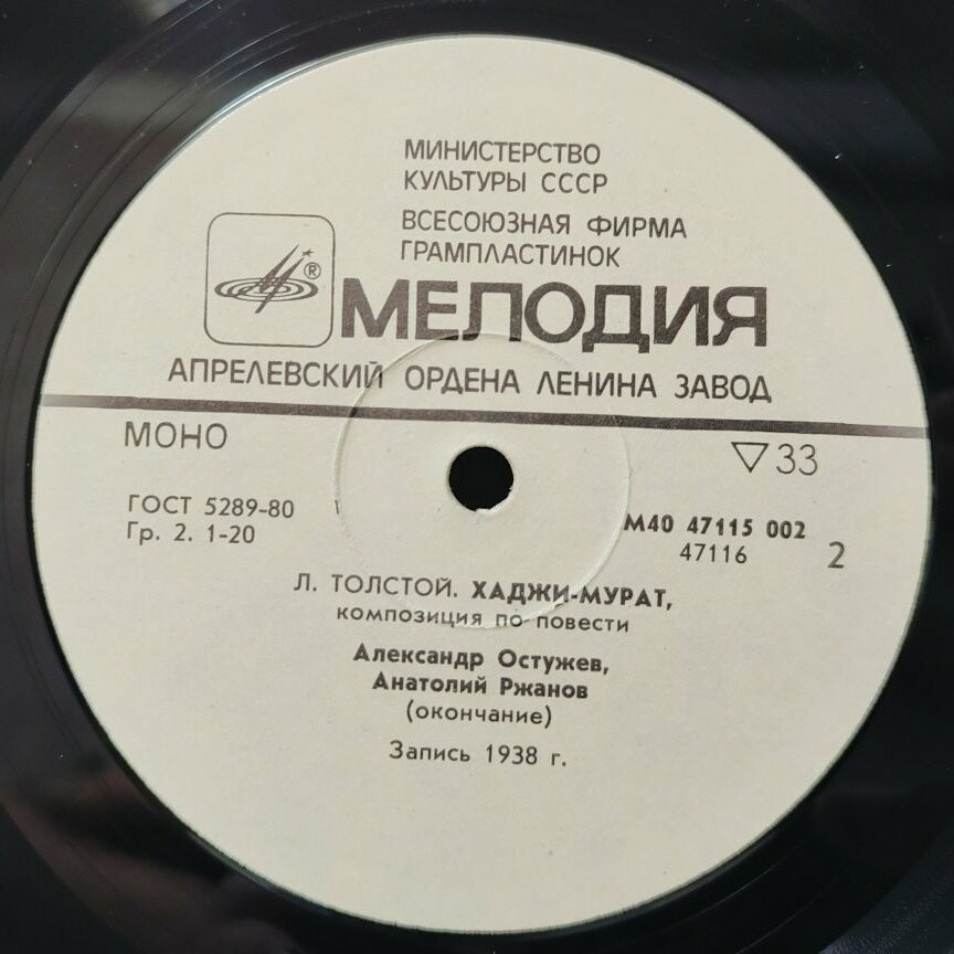 Л. ТОЛСТОЙ (1828-1910): Хаджи-Мурат, композиция по повести.