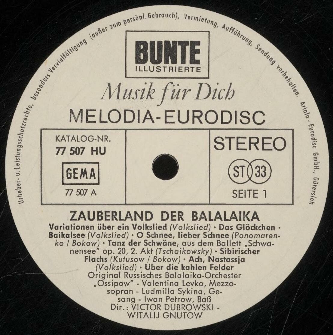 Zauberland der Balalaika