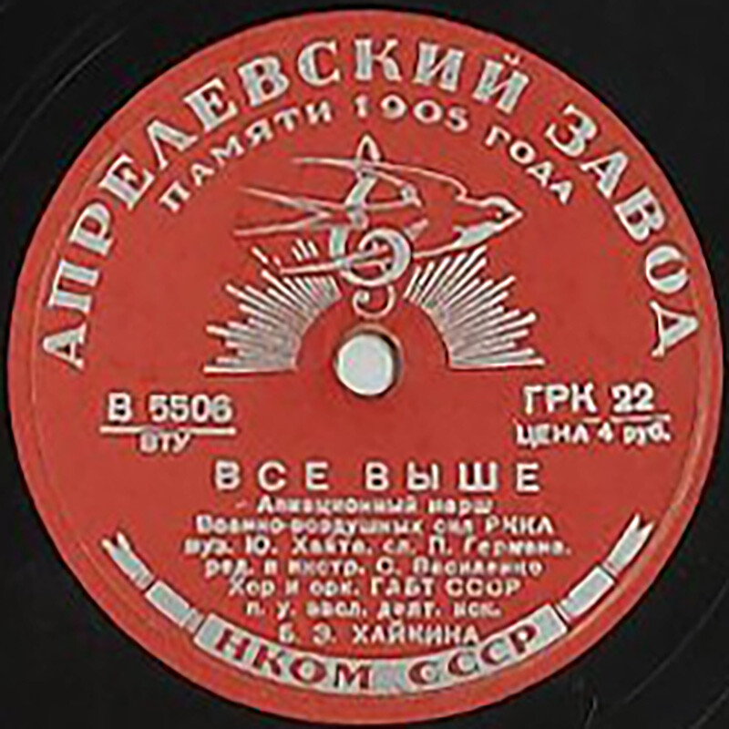 Всё выше. Авиационный марш Военно-воздушных сил РККА