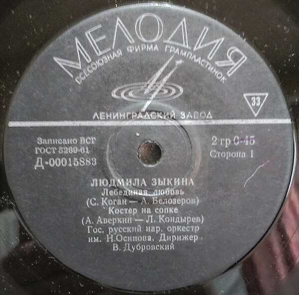 Людмила Зыкина