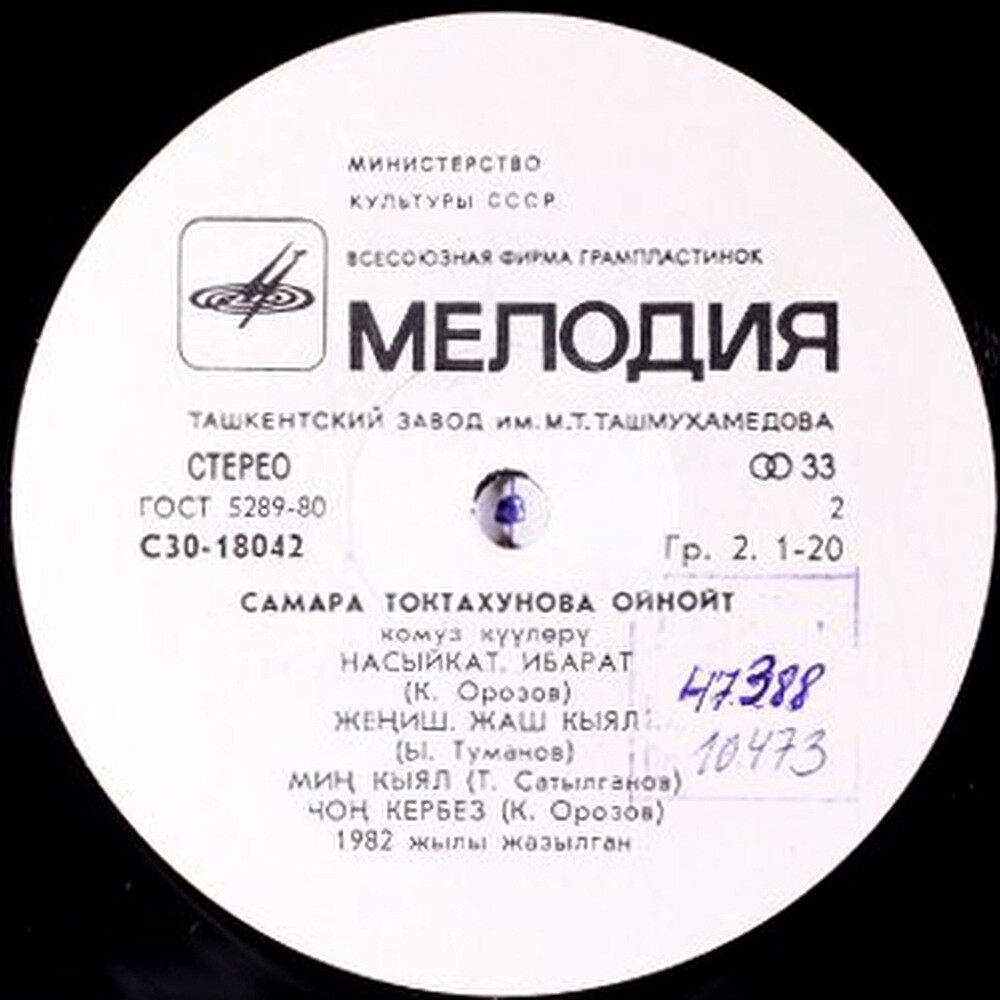 Играет Самара Токтахунова. «Кюи для комуза»