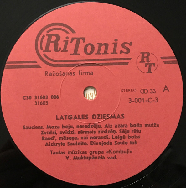 Valdis  Muktupāvels and Andris Kapusts. Latgolas dzīsmes. Latgales dziesmas [Songs of Latgale].