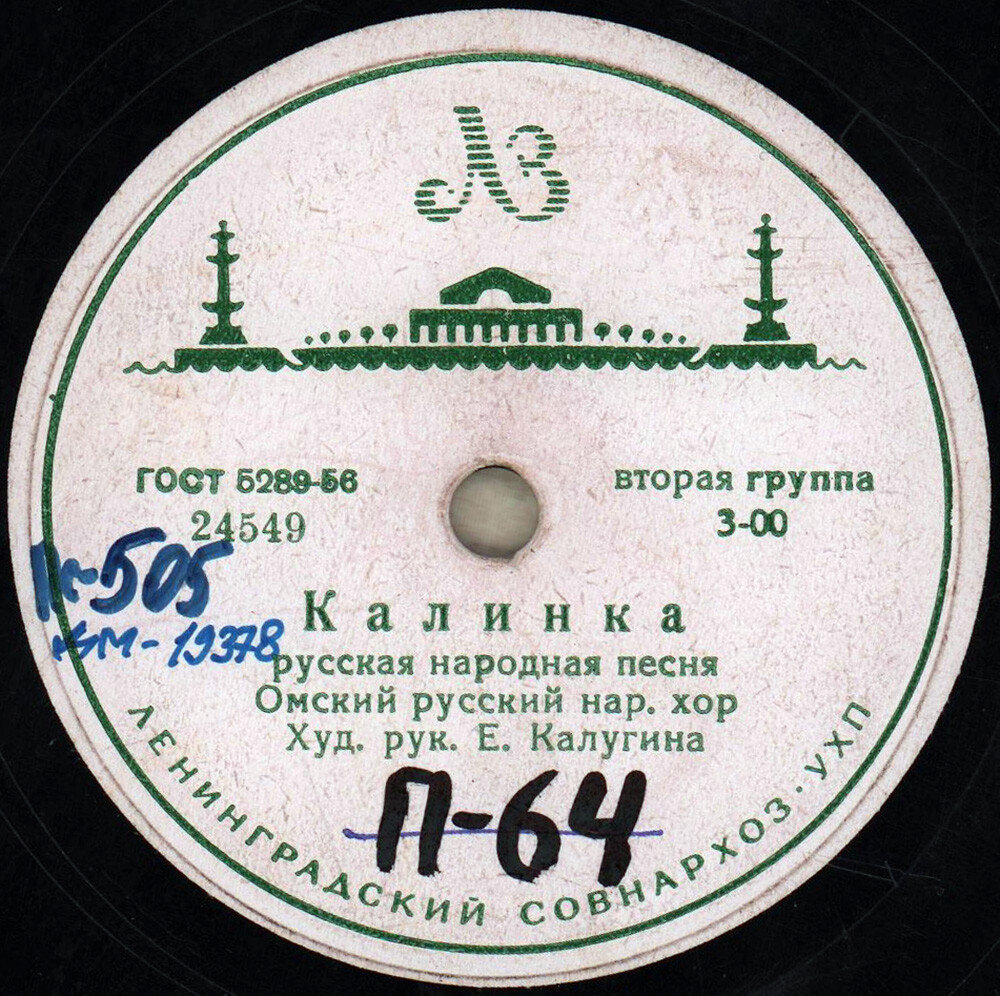 Омский русский народный хор - Калинка / Со двора, со дворика