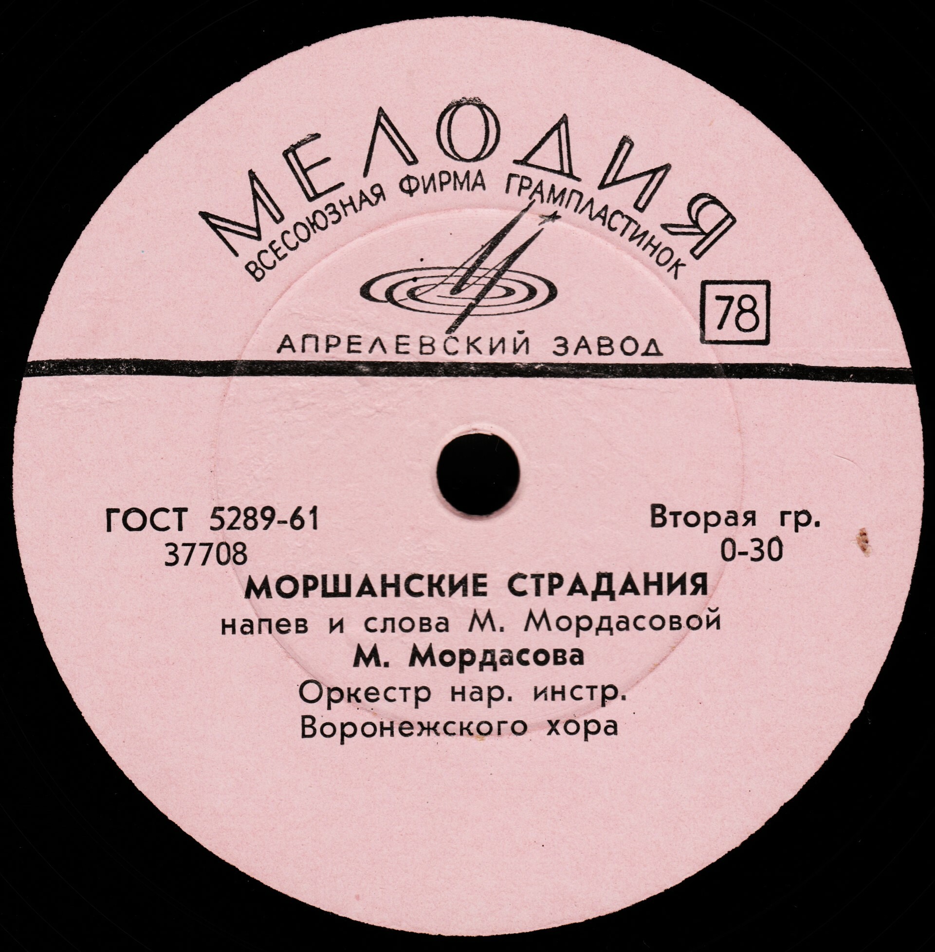 М. Мордасова - Как у нашего соседа / Моршанские страдания