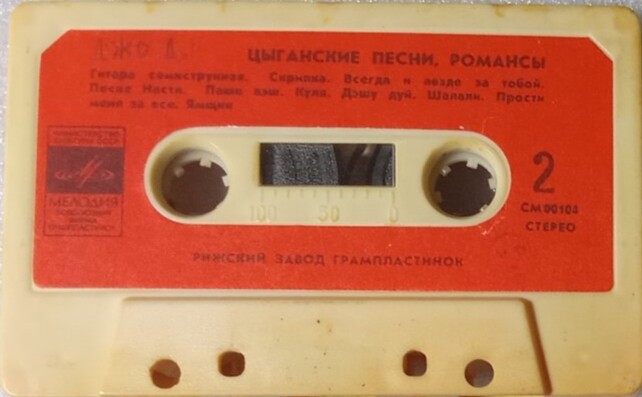 Цыганские песни. Романсы