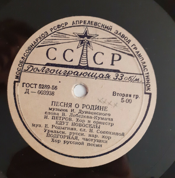 Песни советских композиторов