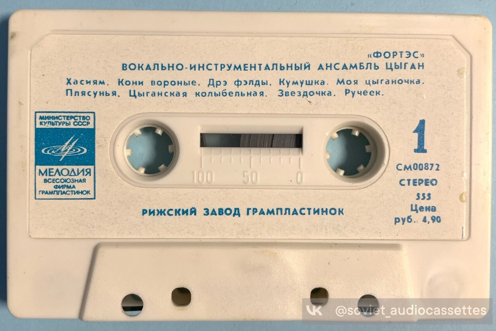 "Фортес" Вокально-инструментальный ансамбль цыган. Руководитель Л. Бродский