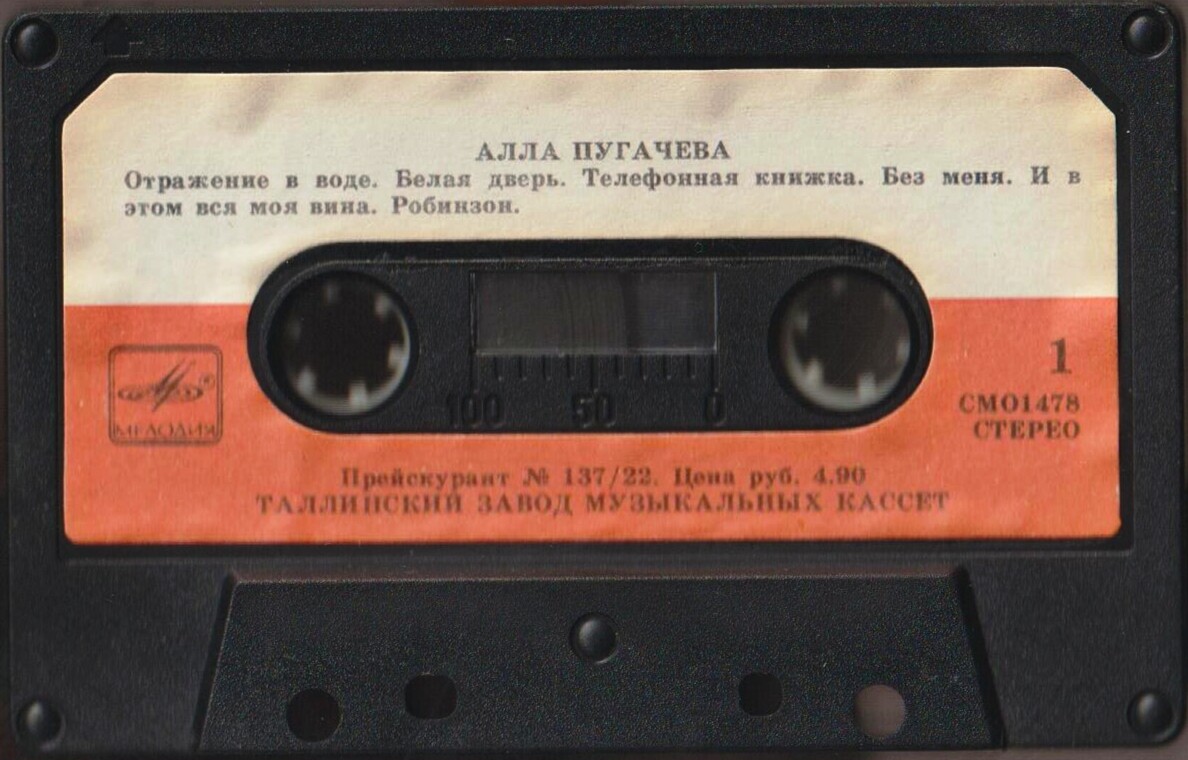 Алла Пугачева. «‎Отражение в воде»