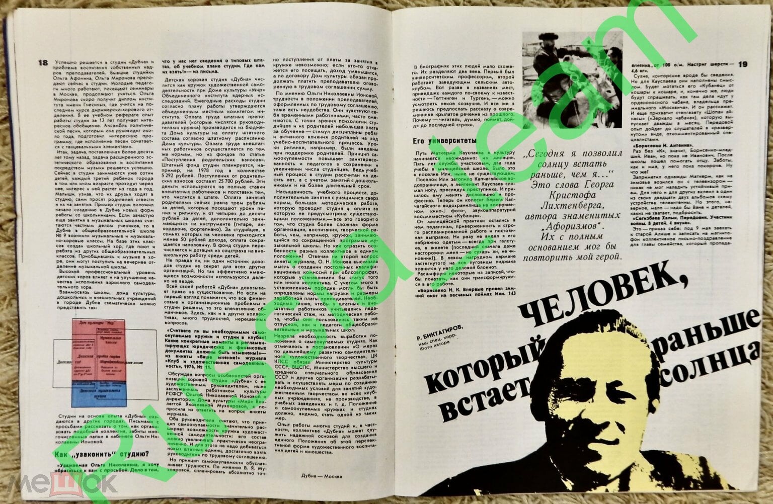 Клуб и художественная самодеятельность №14-1978