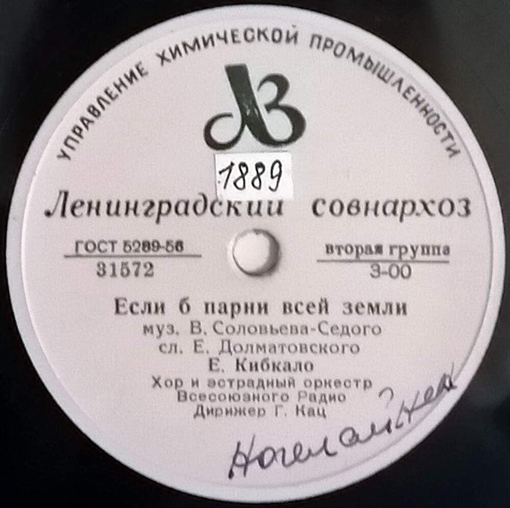 Е. Кибкало - Если б парни всей Земли / Надо мечтать