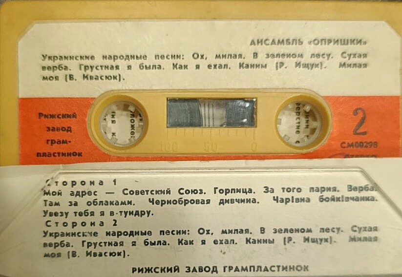 Ансамбли «Самоцветы» и «Опришки»