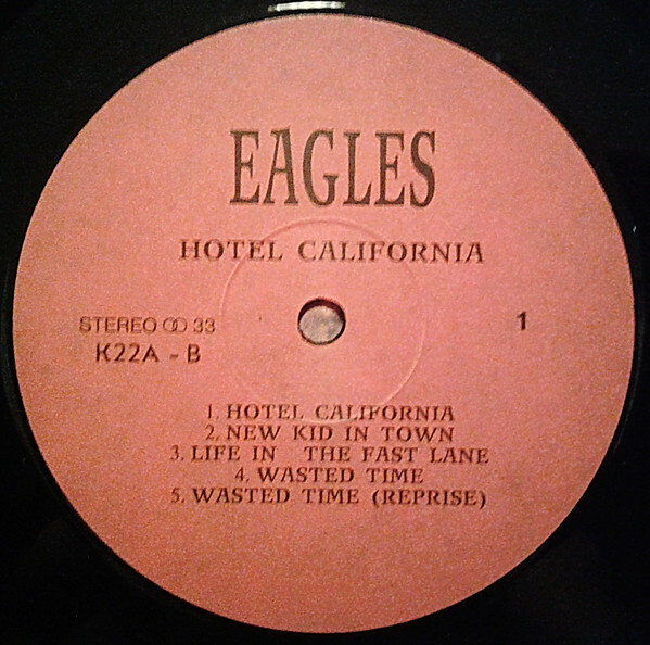 EAGLES. Hotel California