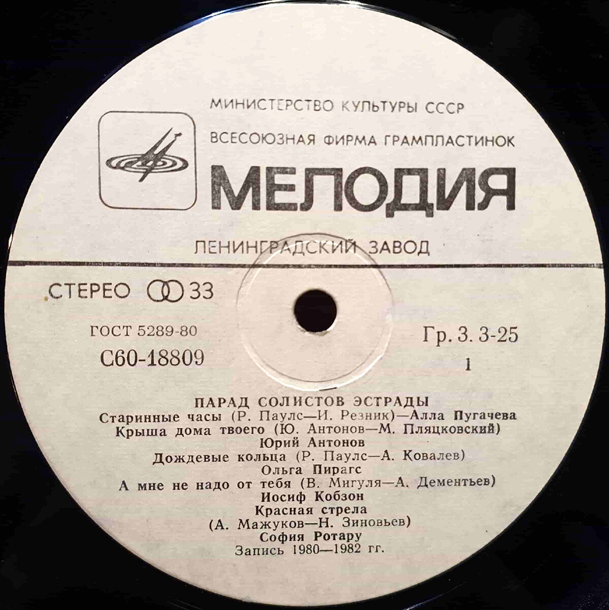 Парад солистов эстрады (1)