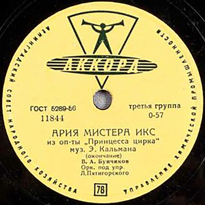 В. А. Бунчиков - Ария Мистера Икса