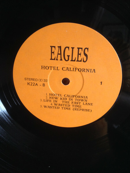 EAGLES. Hotel California