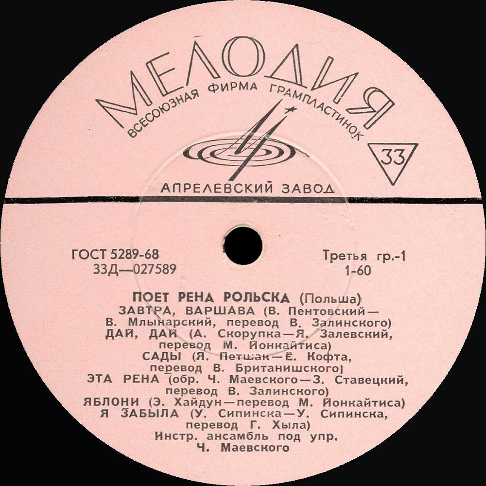РОЛЬСКА Рена (Польша)