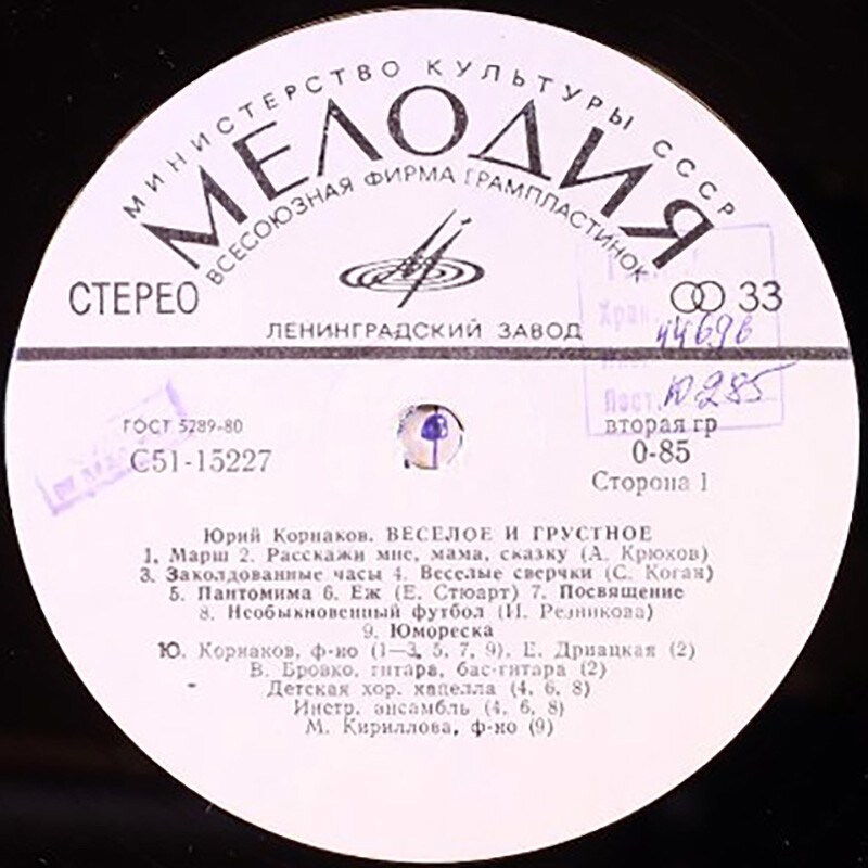 Юрий Корнаков. «Весёлое и грустное»
