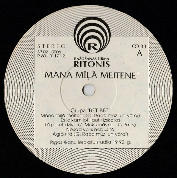 BET BET. Mana Mila Meitene