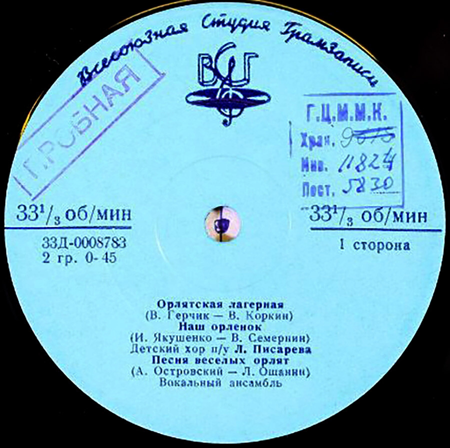 Песни пионерлагеря «Орлёнок»