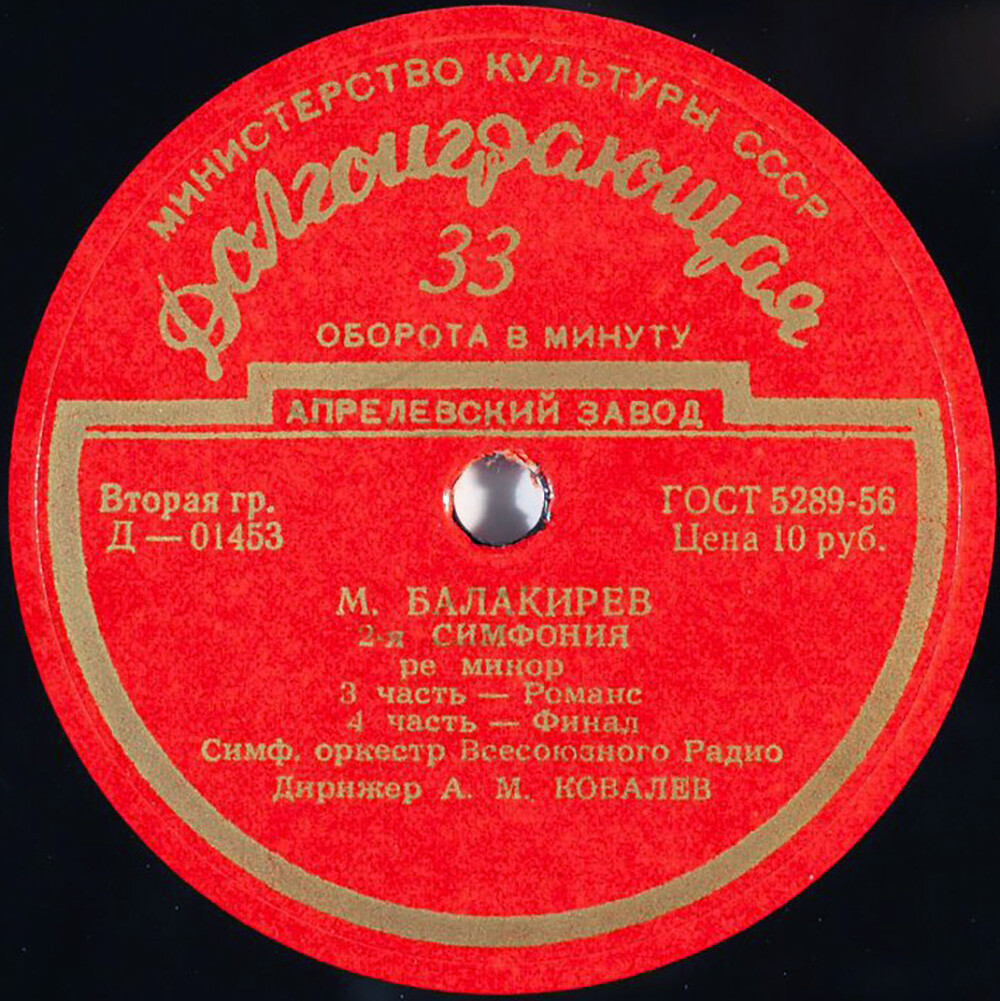М. Балакирев. Симфония № 2