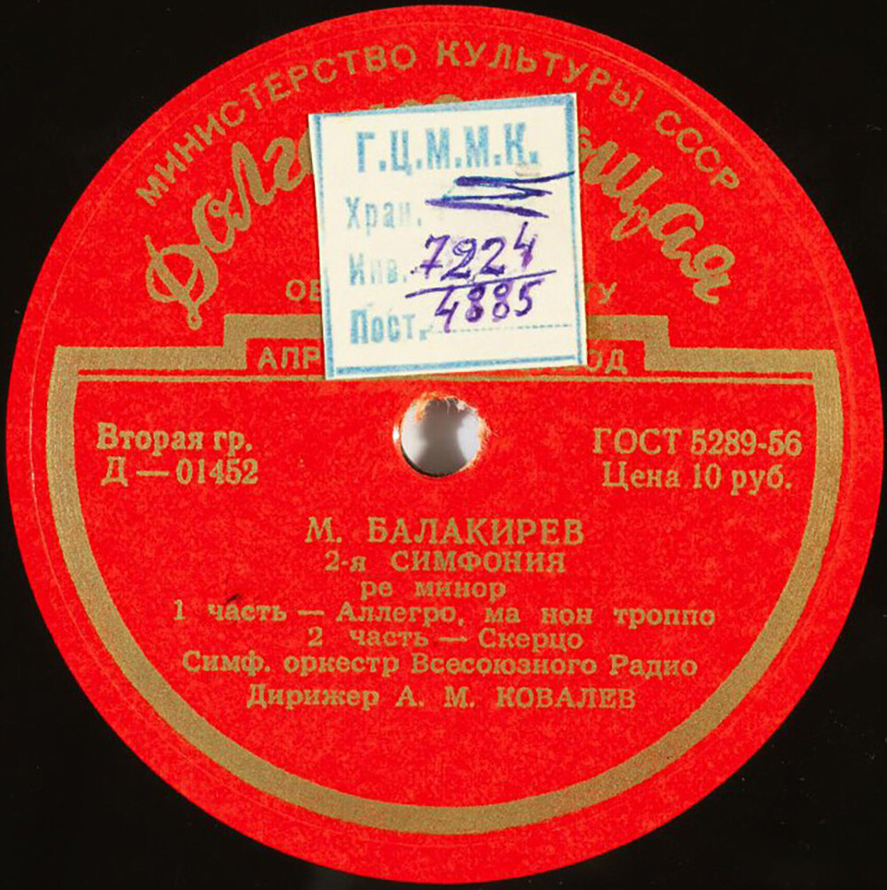 М. Балакирев. Симфония № 2